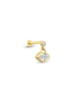 14K Gold Markiz Piercing