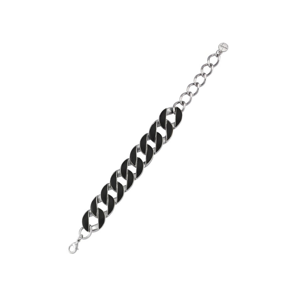 Matte Enamel Chain Bracelet