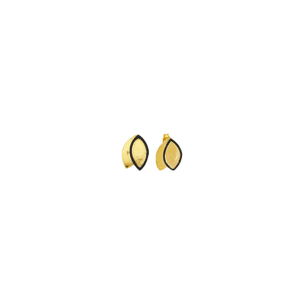 Mini Leaf Earrings