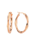 Oval Twirl Earrings