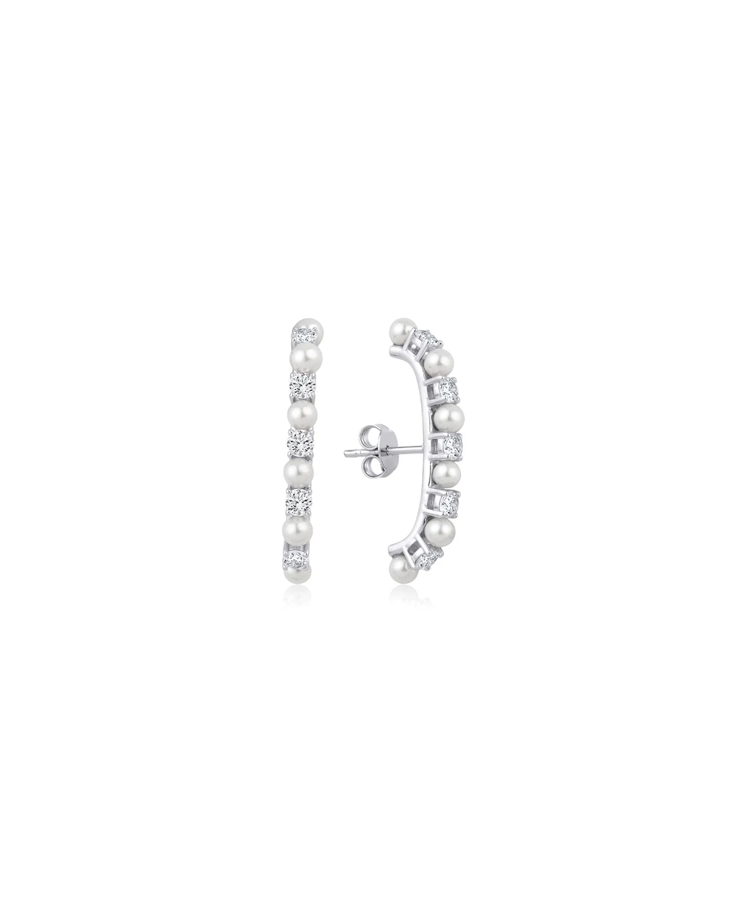 Pearl Trace Earring