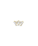 14K Gold Art Deco Piercing