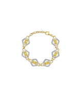 Elodie Yellow Crystal Bracelet