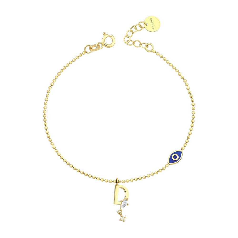 Deniz Letter Bracelet