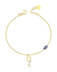 Deniz Letter Bracelet