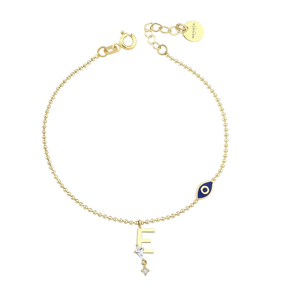 Deniz Letter Bracelet