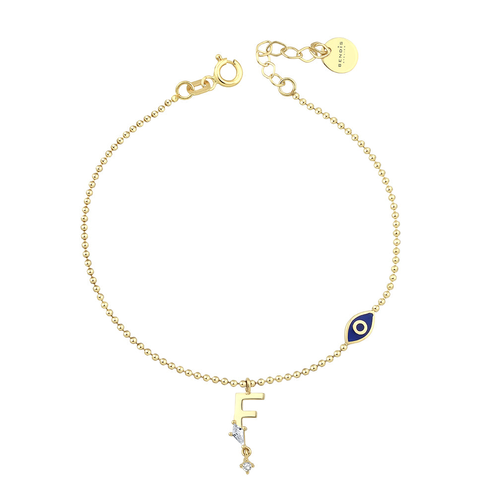 Deniz Letter Bracelet
