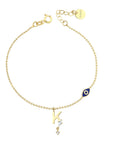 Deniz Letter Bracelet