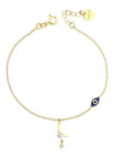 Deniz Letter Bracelet