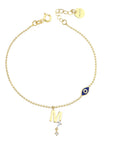 Deniz Letter Bracelet