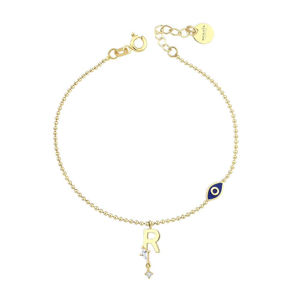 Deniz Letter Bracelet