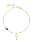 Deniz Letter Bracelet