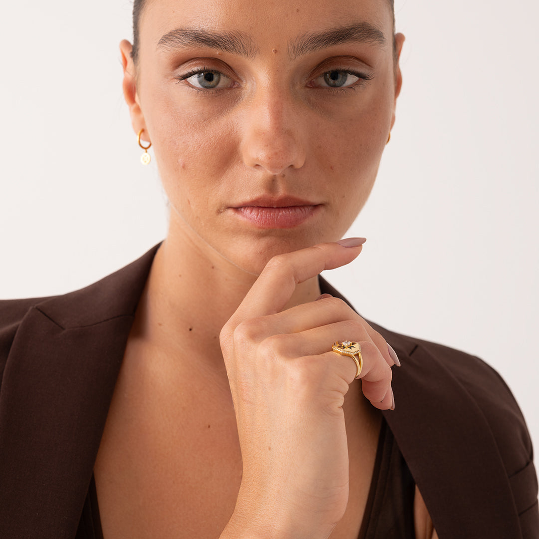 14K Gold Terra Yüzük