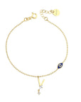 Deniz Letter Bracelet