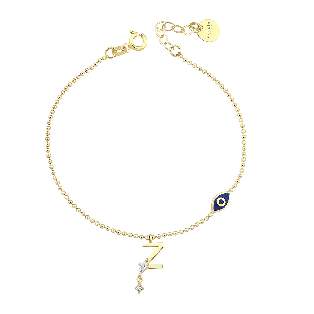 Deniz Letter Bracelet